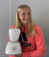 Roboten gir Thea Marie en bedre skoledag
