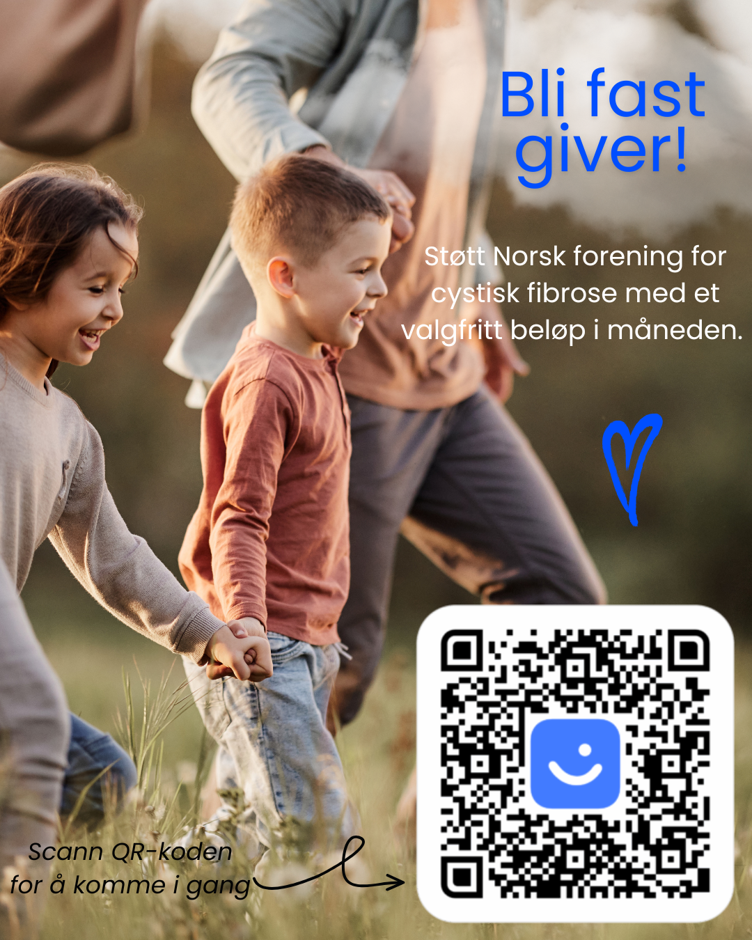Bli fast giver NFCF